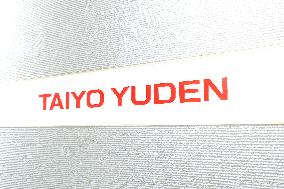 Taiyo Yuden signboard, logo